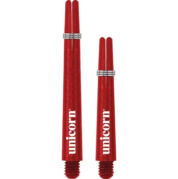 Příslušenství pro šipky Unicorn Násadky Gripper 3 Red Velikost: 34 mm