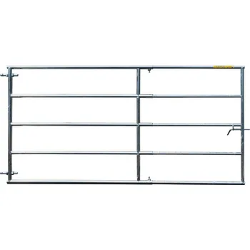 Ohradník Panelová pastevní brána Cosnet délkově nastavitelná 2 až 3 m výška 115 cm 5 trubek