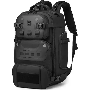 Městský batoh Ozuko Kepm Travel turistický batoh TechWear Černý 32L Ozuko 97k-cube