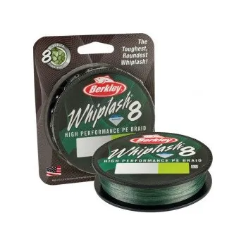 Pletenka Berkley WHIPLASH 8 GREEN - 0.14mm / 300m / 19,2kg