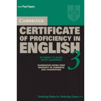 Anglický jazyk Cambridge Certificate of Proficiency in English 3 Self Study – Cambridge ESOL (EN)
