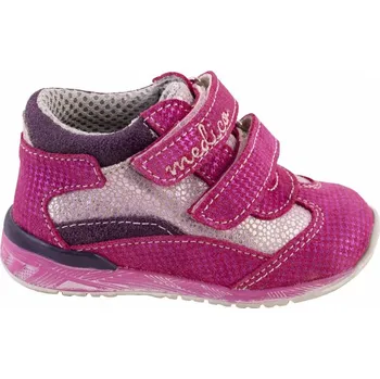 Dívčí polobotky Medico EX4984-M168 Dětské kotníkové boty růžové 20