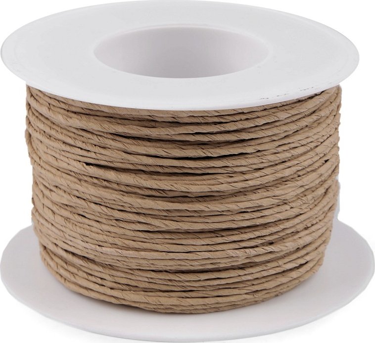 EVERLASTO Geflochtene Jute-Schnur Mit Poly-Kern – Nr. 4 (6,5 Mm), 100 Meter