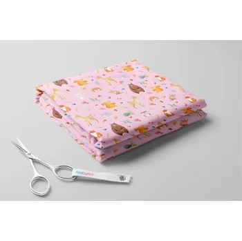 Softshell zimní, Zvířátka a lesní plody Barva: Růžová