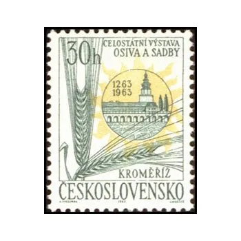 Poštovní známka 700. výročí založení Kroměříže - čistá - č. 1318