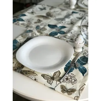 prostírání Prostírání na stůl MOTÝL MODRÝ 30x45 CM