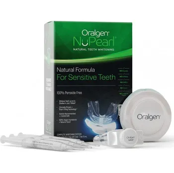 Přípravek na bělení zubů Recenze Oralgen NuPearl LED sada na bělení zubů