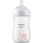 Philips AVENT Láhev Natural Response 260 ml - Žirafa, 1m+