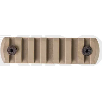 Lišta M-LOK Kiro 7 slotů Polymer - Tan