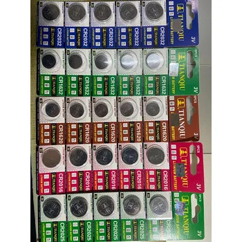 Článková baterie Lithiová baterie CR2025 3V 5ks