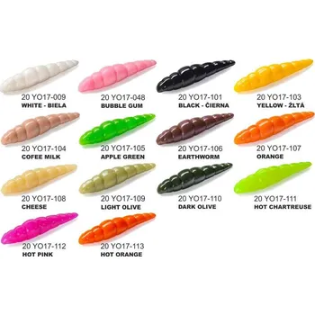 Umělá nástraha Dipované umělé nástrahy FishUP Yochi 43mm / 8ks Barva: White