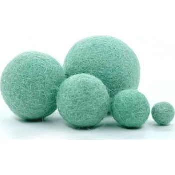 MMboutique Plstěná kulička vel.XL 052-Mint Green
