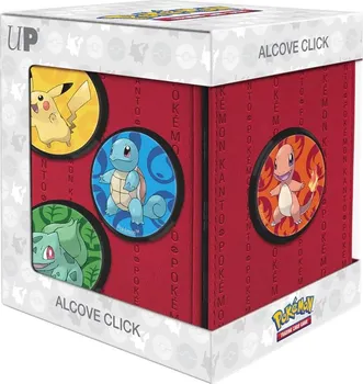 Příslušenství ke karetním hrám Ultra PRO Pokémon Kanto Alcove Click Deck Box koženková krabička na karty