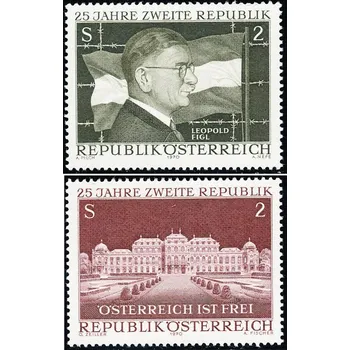 Sběratelství Rakousko - čistá - č. 1322-1323