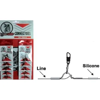 Rybářský háček Extra carp konektor na anglický splávek