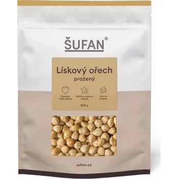 ŠUFAN s.r.o. Lískový ořech pražený 13-15mm - 500 g