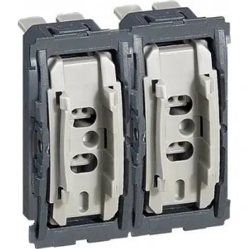 vypínač Tlačítko dvojité č.1/0+1/0 Céliane Legrand 067031+06731