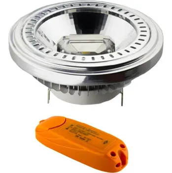 Žárovka ACA Lighting LED DIM AR111 G53 COB 230V 15W 2700K 20st. 900lm Ra90 AR111-15WWDIM