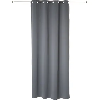 Sprchový závěs Atmosphera Zatemňovací závěs šedý 140 x 260 cm