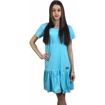 Dámské šaty Šaty Angela Barva: tyrkysová