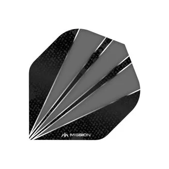 Příslušenství pro šipky MISSION LETKY FLARE - GREY F1264