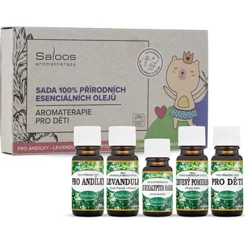 Saloos Sada esenciálních olejů Aromaterapie pro děti
