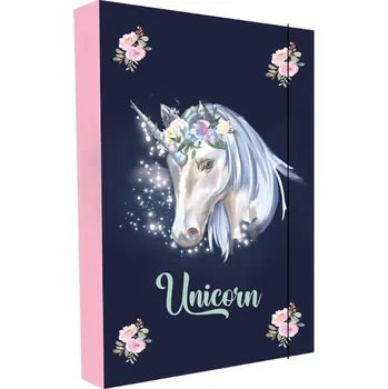 desky na sešit Box na sešity A5 Unicorn 309543