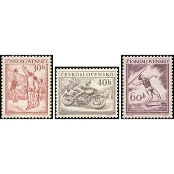 Sběratelství Sjednocená tělovýchova - čistá - č. 747-749