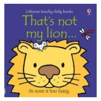 První čtění That's Not My Lion – Fiona Watt (EN)