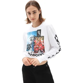 vans Dámské triko search party ls tee white