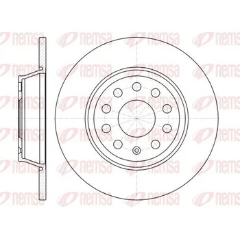 Brzdový kotouč Brzdový kotouč REMSA 6973.00