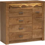 INDIANAPOLIS s | komoda I-17 | 108,5 cm | jasan světlý