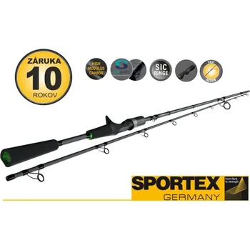 Rybářský prut Přívlačový prut Sportex JIG-Xpert Barsch Baitcast 188cm / 4 - 18g