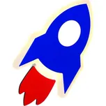 ACA Lighting nástěnné svítidlo LED 5.5W 3000K 385lm NASA modrá MDF 24X13X3.8CM ZM21005WBL