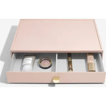 Úložný box Oragnizér na kosmetiku Stackers Makeup Organiser Drawer Blush | růžová 75781