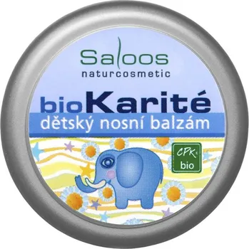 Tělový balzám Hütermann Dětský nosní balzám - bioKarité, 19ml