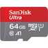 Paměťová karta SanDisk Ultra microSDXC 64 GB UHS-I U1 A1 140 MB/s + SD adaptér