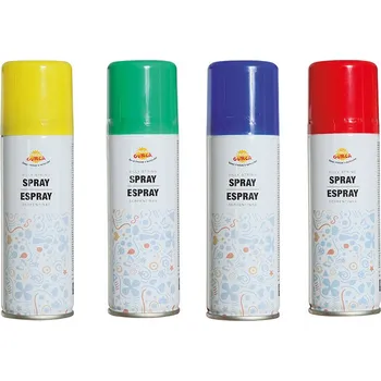 Konfeta Serpentýny ve spreji (83ml) - Modrá