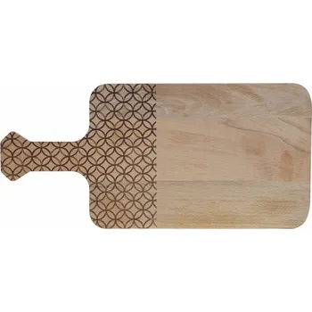 Kráječ na chleba Krájecí prkénko DKD Home Decor Bukové dřevo (20 x 42 x 1.5 cm)