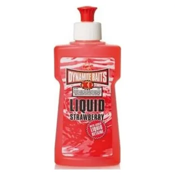 Návnadové aroma Dynamite Baits Liquid XL Strawberry 250 ml|XL855