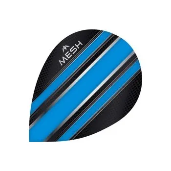 Příslušenství pro šipky MISSION LETKY MESH - AQUA BLUE F2018