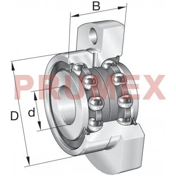 INA ZKLFA 1263 2Z ložisko