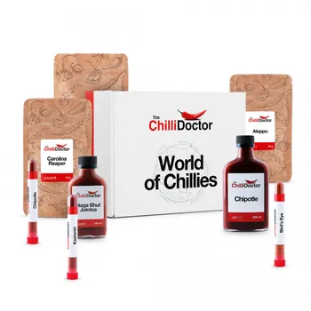 Koření The ChilliDoctor World Of Chillies balíček chilli z celého světa