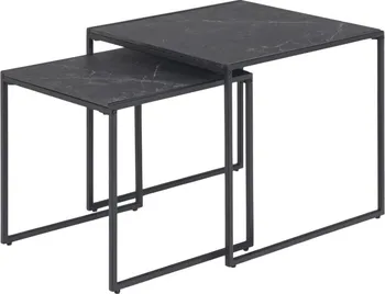 Konferenční stolek Actona Infinity 50 x 50 x 45 cm černý
