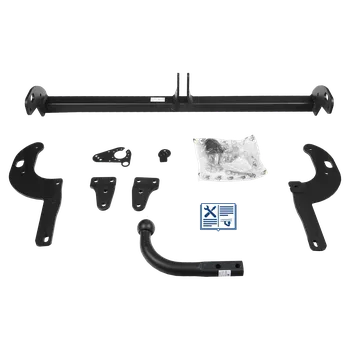 Tažné zařízení GDW tažné zařízení pevné včetně TowTec elektropřípojky 7pólové univerzální - NISSAN JUKE