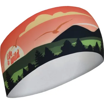 Sportovní čelenka SWAM Sportovní čelenka Life is Wild Velikost: S/M