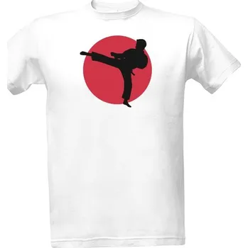 Tričko s potiskem Bojová umění karate kung fu Jiu Jitsu pánské