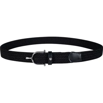 Opasek HKM Pásek Ann HKM, dámský, black/silver Délka: 75 cm