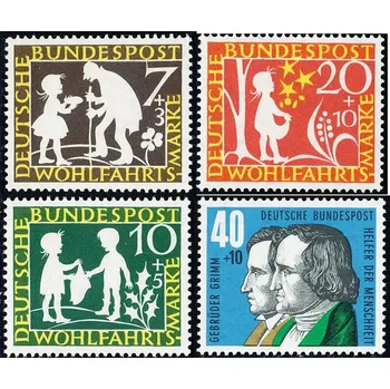 Sběratelství NSR - čistá - č. 322-325