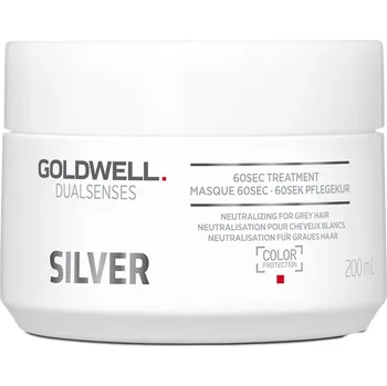 Vlasová regenerace Goldwell Dualsenses Silver 60Sec Treatment 200 ml